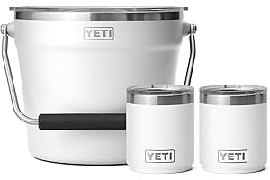 YETI Rambler Beverage Bucket Bundle: Durable Chilly Storage of Beer, Wine, Soda, and Ice