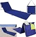 Produktbild michel toys STRANDLIEGE FALTBAR BLAU