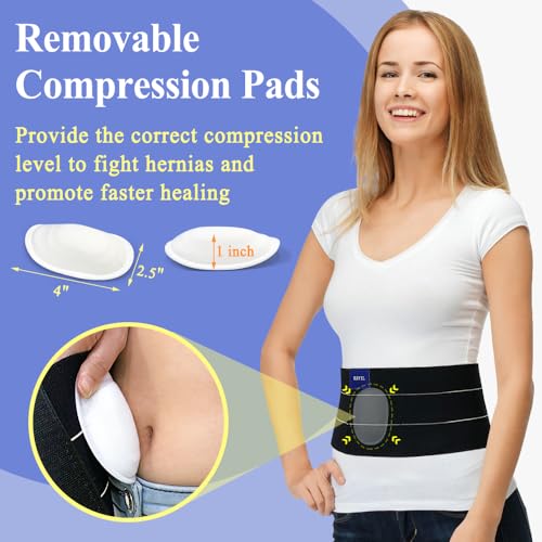 Faja para Hernia Umbilical Talla L 43-62 Pulgadas miniatura 3