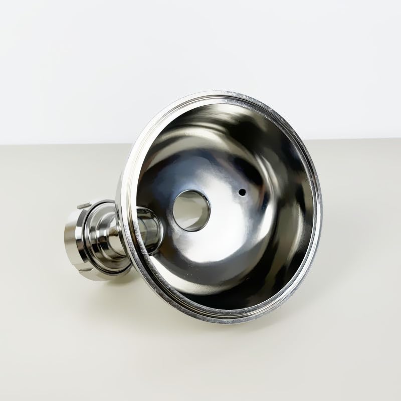 Tapa/tapa plana de extracción Tri-clamp de 167 mm con brida de 6" y casquillo de 1,5" + mirilla de 1,5" + NPT de 1/4" for extracción
