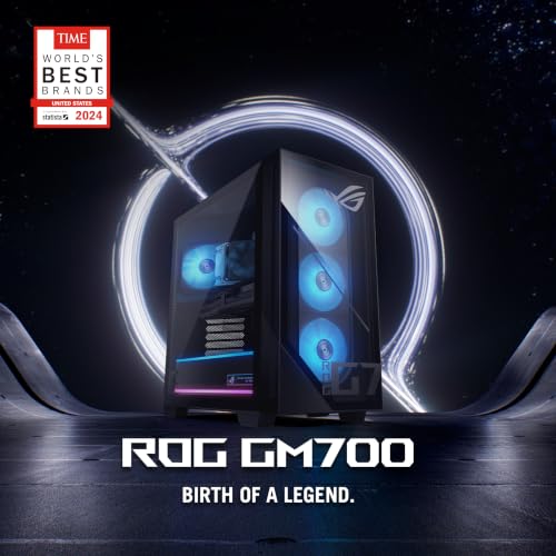 Image of ASUS ROG GM700 (2026) Gaming Desktop PC, AMD Ryzen 7 8700F Processor, NVIDIA GeForce RTX 5070, 1TB M.2 NVMe PCIe 4 SSD, 32GB DDR5 RAM, Windows 11 Home, GM700TZ-PS776