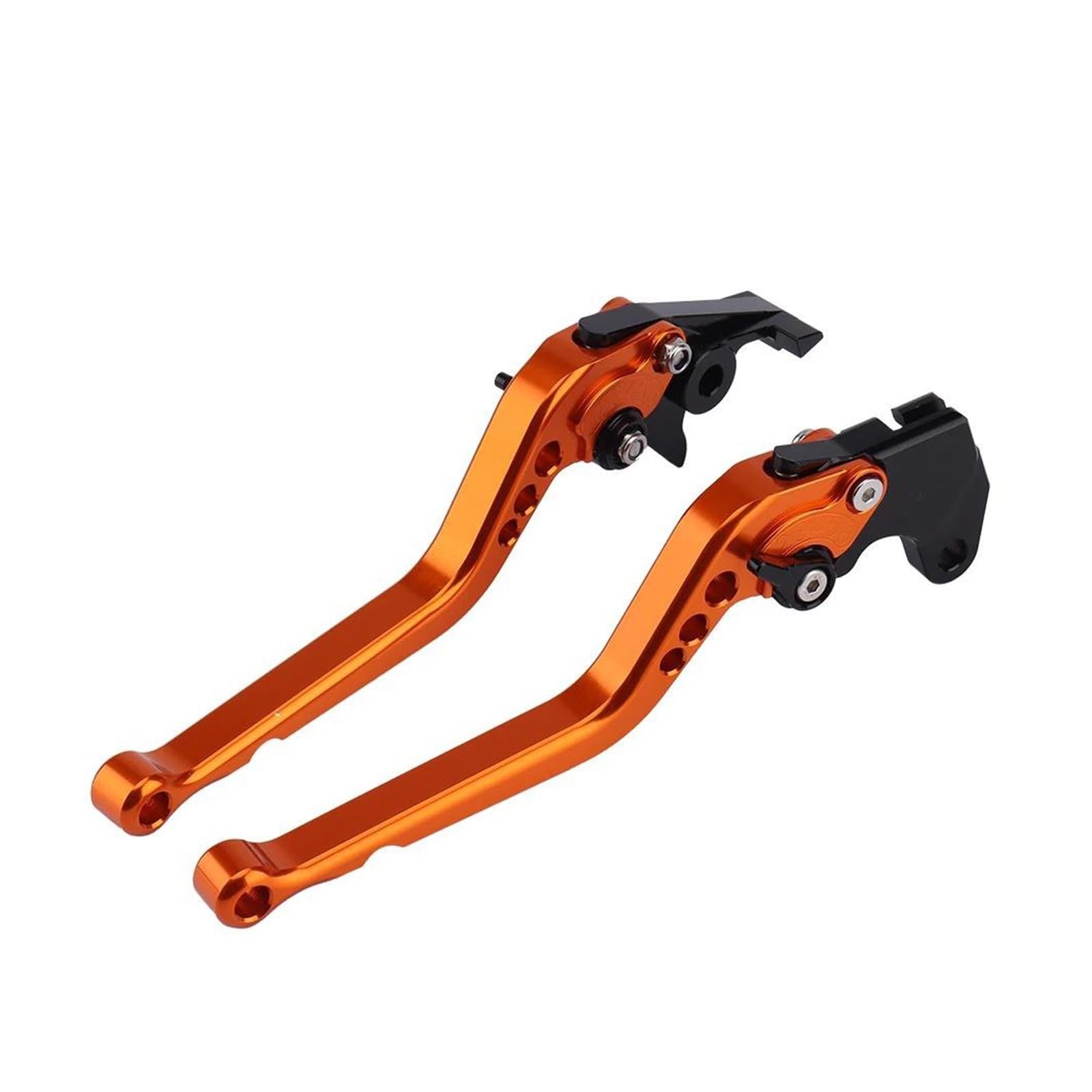 RVEVFBKBAL Motorcycle Brake Clutch Lever Handle for Ninja 650R Z650 Z900 for NINJA650R 2017-2022(Long Orange)