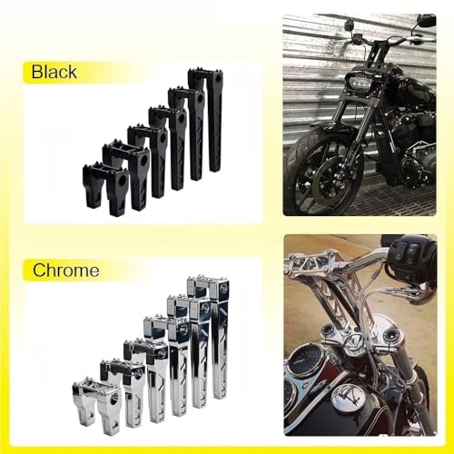 Guidon riser moto pullback pour optimiser votre position sur Softail et Dyna
