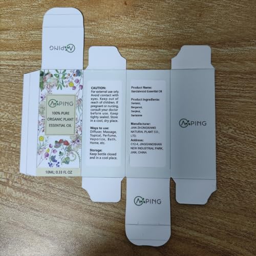 Aceites Esenciales Sándalo e Hinoki 2x10ML Puro Orgánico miniatura 2