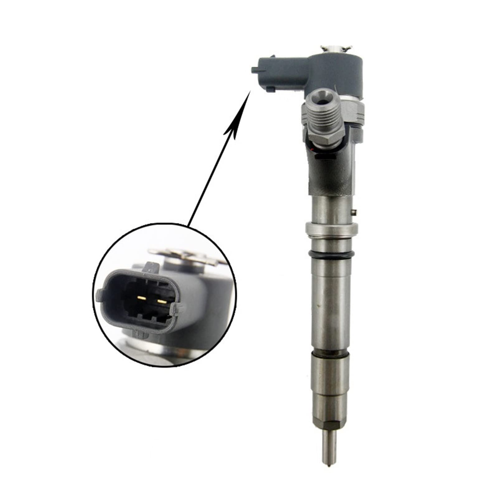 ULLiaN Inyección de Combustible automática Common Rail 0445 120 048 inyector diésel de Alta presión, Compatible con Mitsubishi 0445120048 0 445 120 048