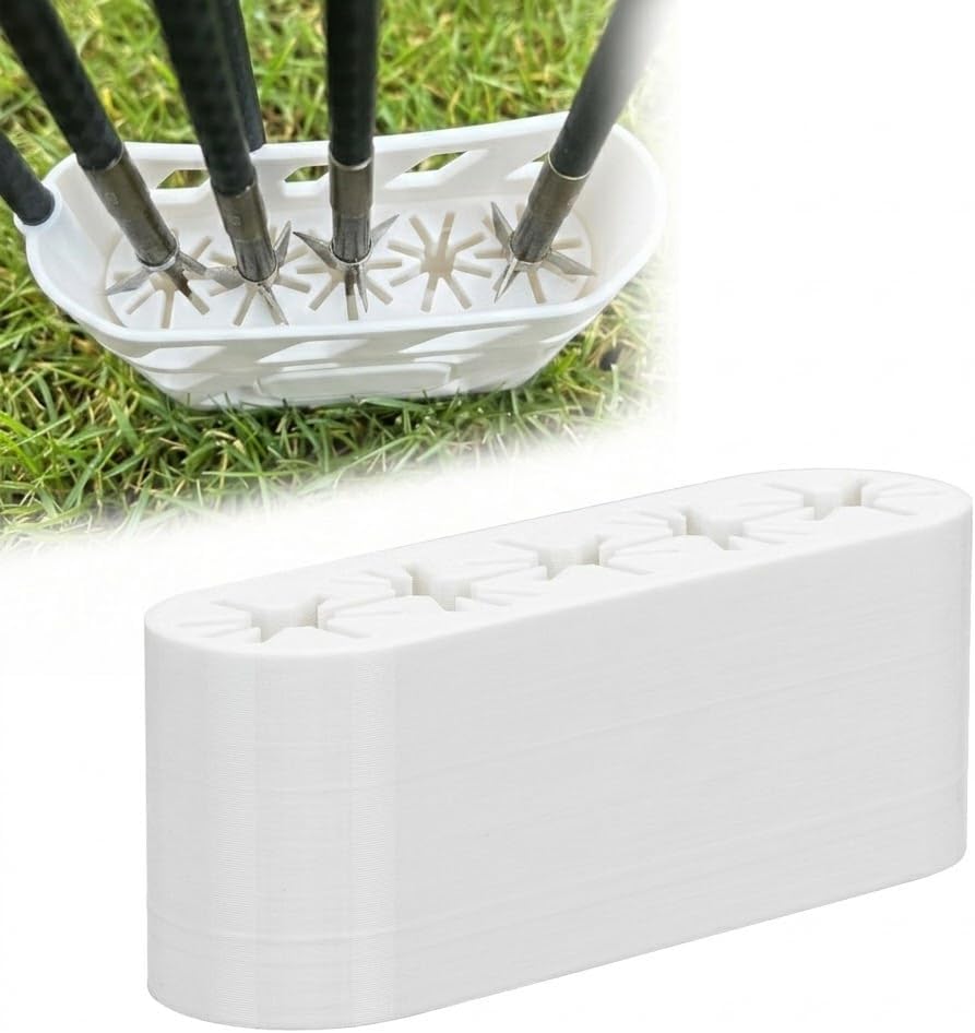 Replacement Insert Compatible with Lowpro One-Piece 5-Arrow Quivers - Dense PLA, Superior Broadhead Protection & Retention