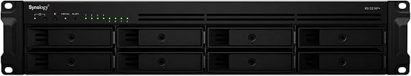 Synology RackStation RS1221RP+ Serveur de Stockage NAS Rack (2 U) Ethernet/LAN Noir V1500B - 1