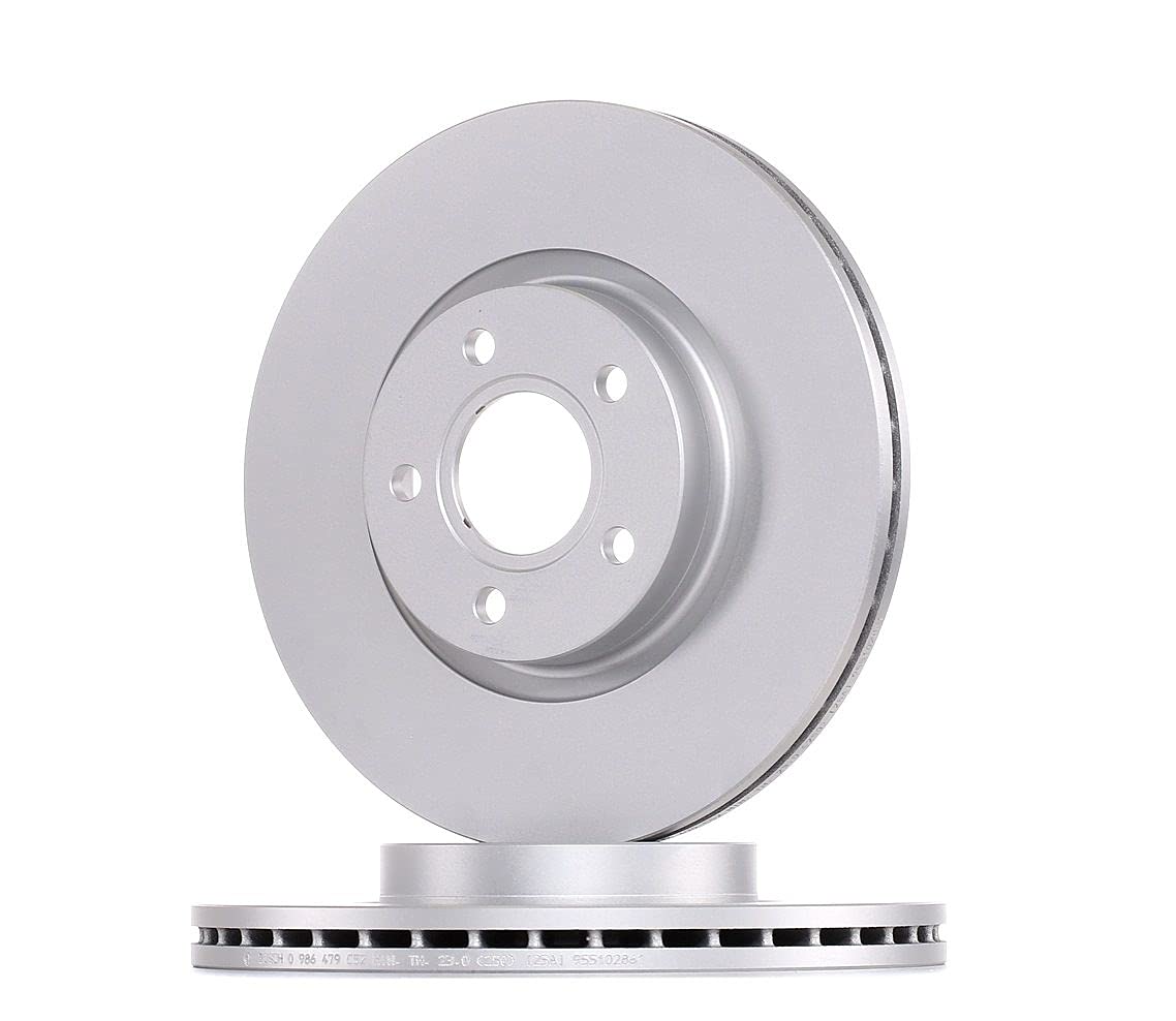 2x BOSCH Disco de freno Delantero Ø300mm Altura: 48,5mm Espesor: 25mm Corona de Agujeros - Ø: 108mm ventilado 0 986 479 C52 Compatible con FORD FOCUS III Turnier C-Max II DXA/CB7, DXA/CEU FOCUS III