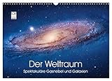 Der Weltraum. Spektakuläre Gasnebel und Galaxien (Wandkalender 2023 DIN A3 quer), Calvendo Monatskalender