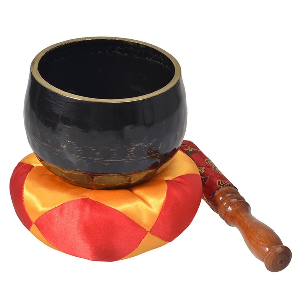 Campana tibetana, Campana tibetana, Campana Sonora, Campana Sonora per Meditazione, Realizzata a Mano in Nepal per Yoga, bilanciamento dei Chakra, guarigione Spirituale e consapevolezza.