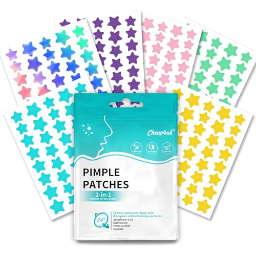 Parches Granos Acné Pimple Patches Hidrocoloide Estrellas 240 piezas