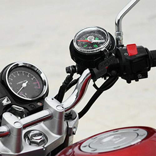 Brújula cargadora USB impermeable para motocicleta miniatura 3
