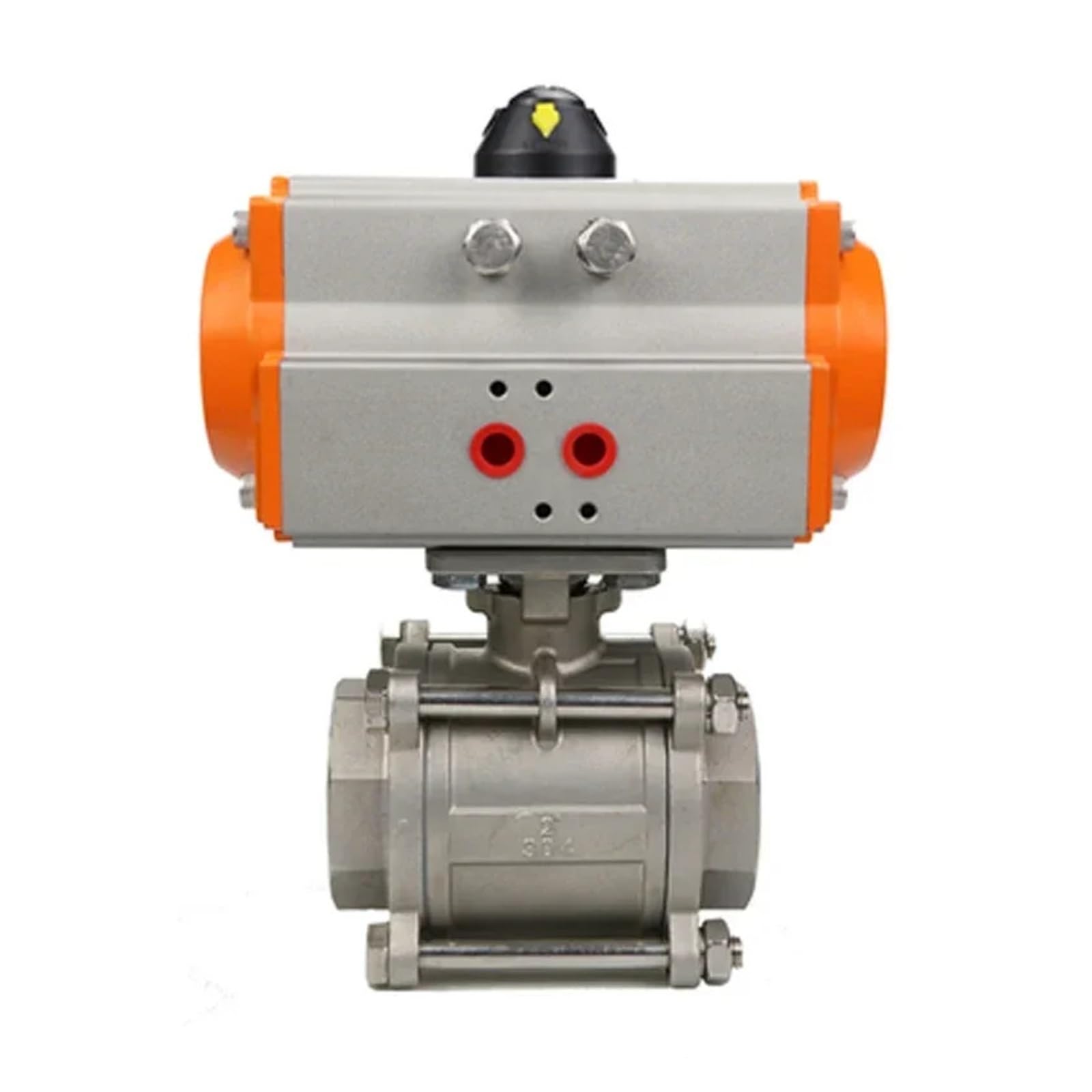 DN8 DN10 DN15 DN20 DN25 DN32 DN40 DN50 Pneumatic Ball Valve with High Platform 304 Double Acting Cylinder(DN50)