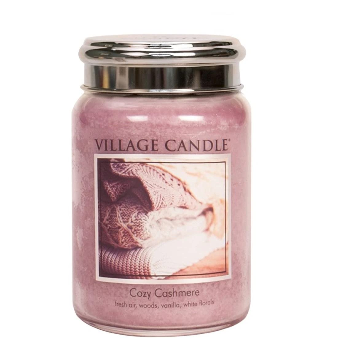 Village Candle Candela profumata Tradizione Cozy Cashmere 602 g