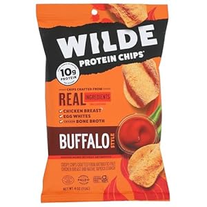 WILDE BRANDS Buffalo Style Chicken Chips, 4 OZ