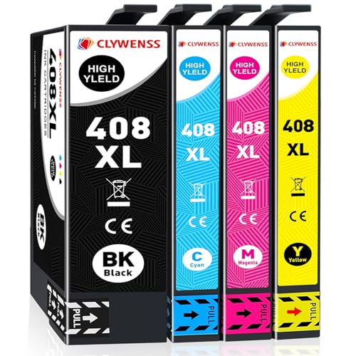 Cartouches 408XL compatibles Epson WorkForce pour l'impression de vos dossiers de télétravail