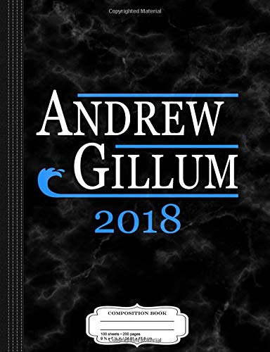 Andrew Gillum Blue Wave Florida 2018 Composition Notebook