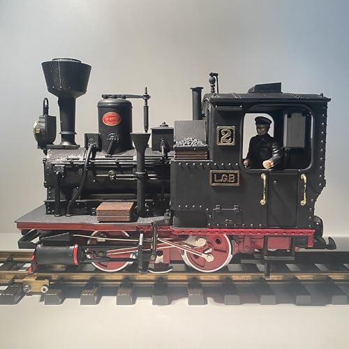 Generisch Passend für LGB Stainz Dampflok Spur G / 1:22.5 Umbausatz, Schwarz, Modellbahn-Umbaukit, 16.5 mm Spur, Made in Germany