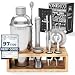 Shaker Cocktail Set Anhattan Professionale Con Soporte + Ricettario - 7