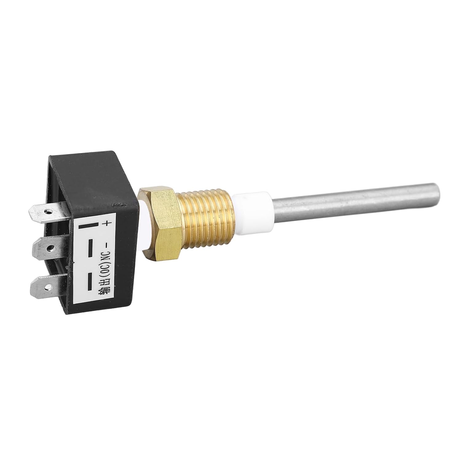 Coolant Level Sensor, High Performance M14 Thread Water Liquid Level Sensor with Low Water Alarm for Generator Control 5-35V DC Normally Closed