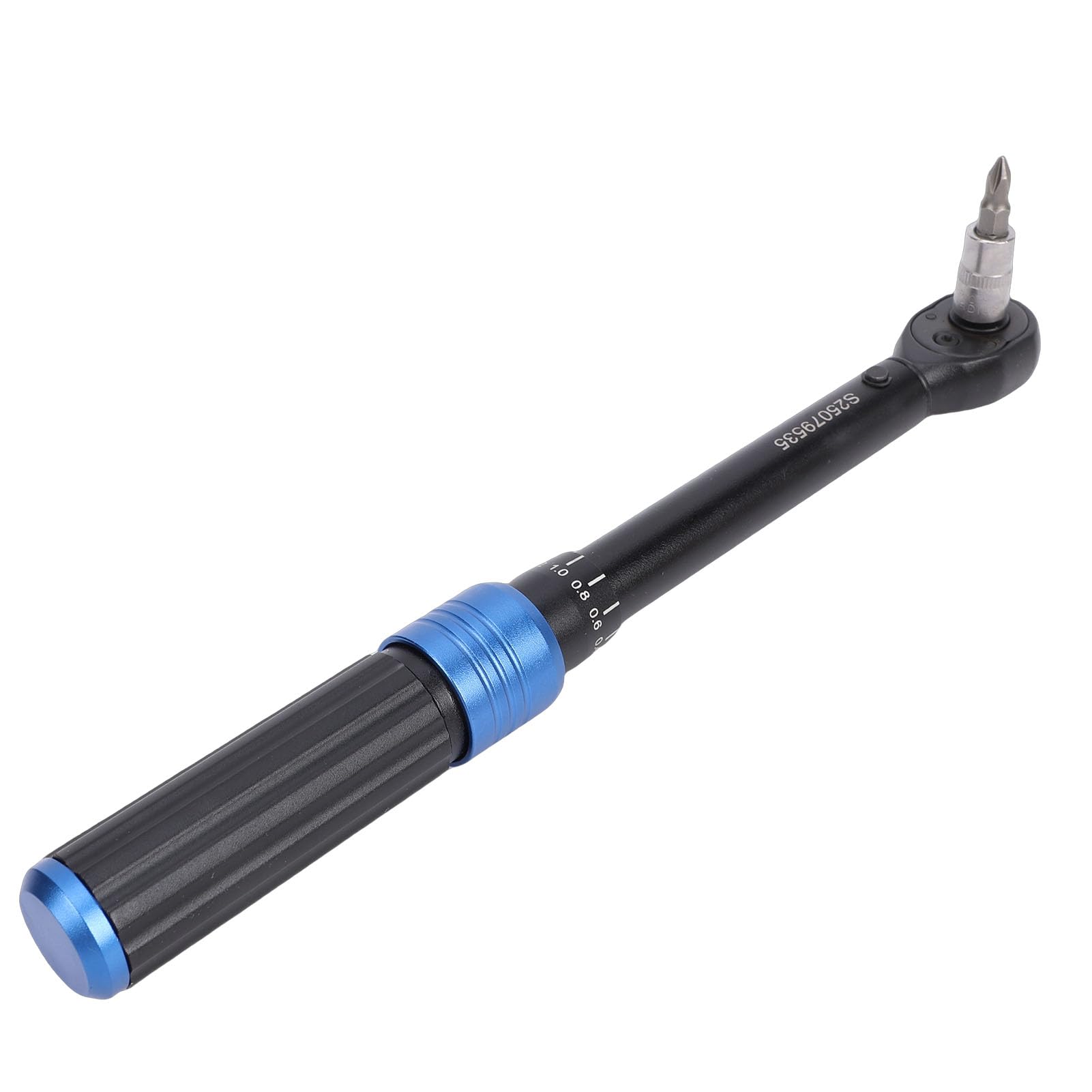 Clé de Torsion de Vélo Réglable 1/4 Pouces, Jeu de Cliquets à Double Direction 2-24 Nm pour les Passionnés D'automobile
