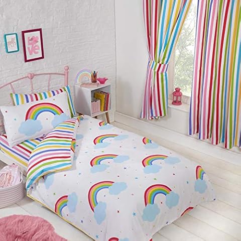 Price Right Home Rainbow Sky Junior Duvet Set Cover