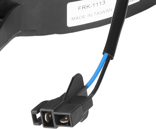 Miniatura 5 de DNA MOTORING OEM-RF-0482 Conjunto de ventilador de condensador de estilo de fábrica A/C compatible con sonda 1989-1992