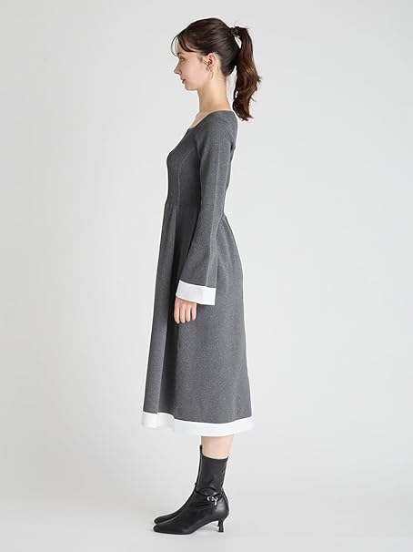 Amazon.co.jp: [セルフォード] ベルスリーブホールガーメントニット