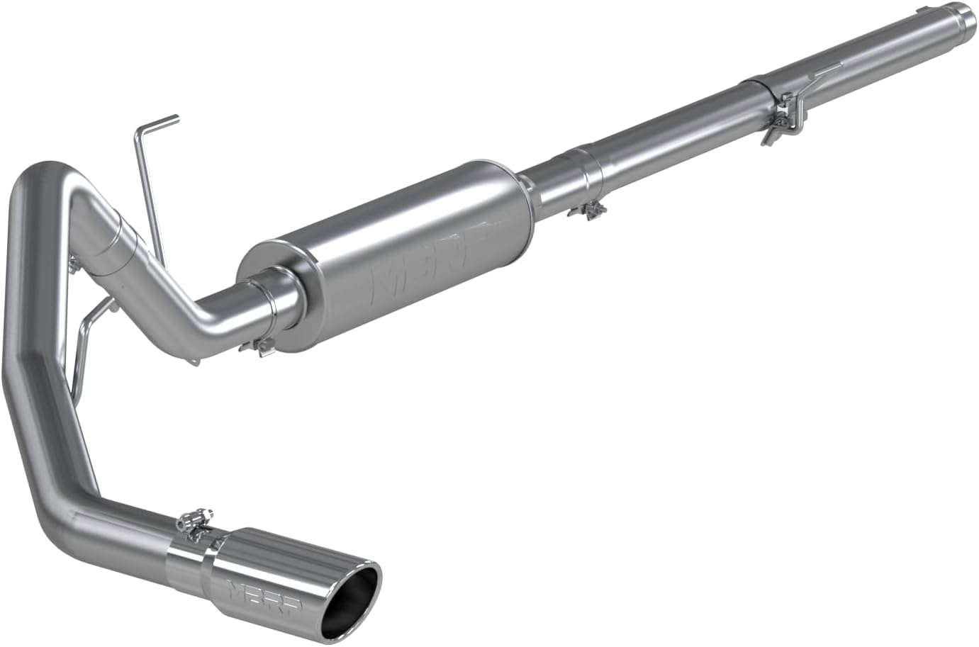 MBRP S5200AL 3" Cat Back, Single Side Exhaust System (Aluminized Steel)
