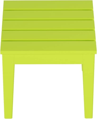 Vista 234 de WestinTrends Dylan Adirondack - Mesa auxiliar redonda para exteriores, color negro