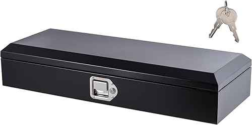 Miniatura 12 de Caja de herramientas de aluminio de 39 pulgadas de largo x 15 pulgadas de ancho x 14 pulgadas de alto, cajas de herramientas resistentes con 2 Pecho