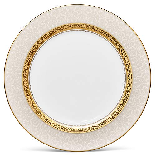 Noritake Odessa Accent Plate, 9-Inch, Gold