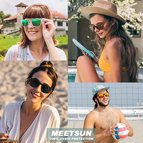 Image of MEETSUN Polarized Sports Sunglasses for Women Men Driving Running Cycling Fishing Sun Glasses UV400 Protection