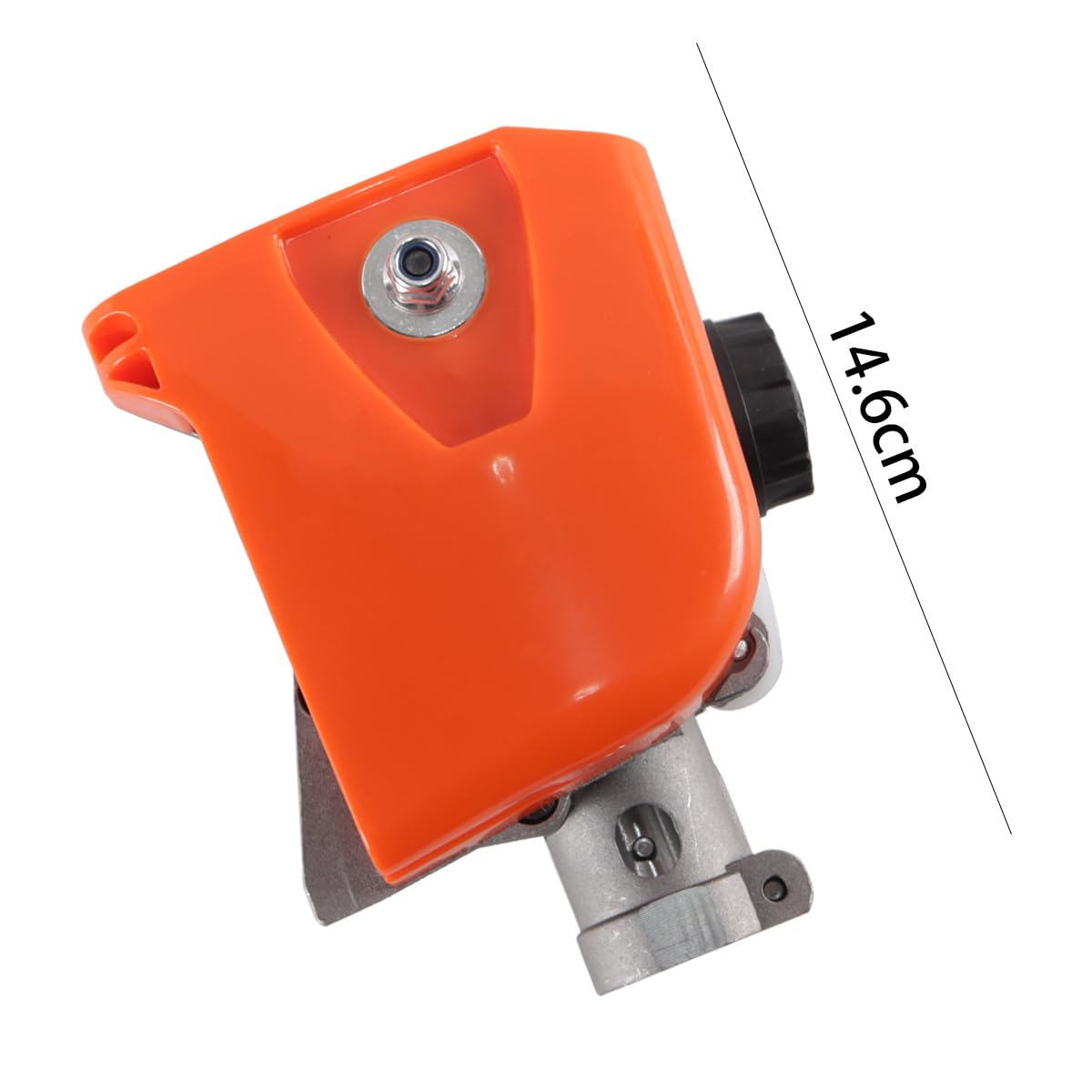 Tête De Boîte De Vitesses Pour Tronçonneuse, Pièce De Rechange Pour Tête De Tronçonneuse À Perche Orange, Outil De Coupe D'arbres Pour Taille-haie Et Tondeuse À Gazon (26 Mm, 9 Dents)