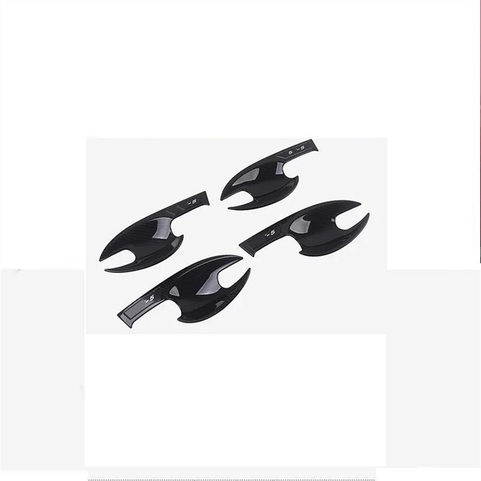 Kjhopy Carbon A Car External Outer Door Handle Bowl Catch Cover Protection Trim Sticker For Mazda Cx-5 Cx5 Cx 5 Kf 2017-2022 Exterior Door Handle(Carbon A)