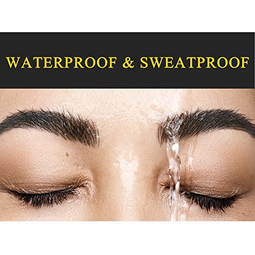 Eyebrow Color Kit, Instant Eyebrow Light Brown Color, Easy To Use, Suitable For Diy At Home, Salon Grade, Lasting For More Than One Month, Eyebrow Coloring Kit (Light Brown) #TOP4