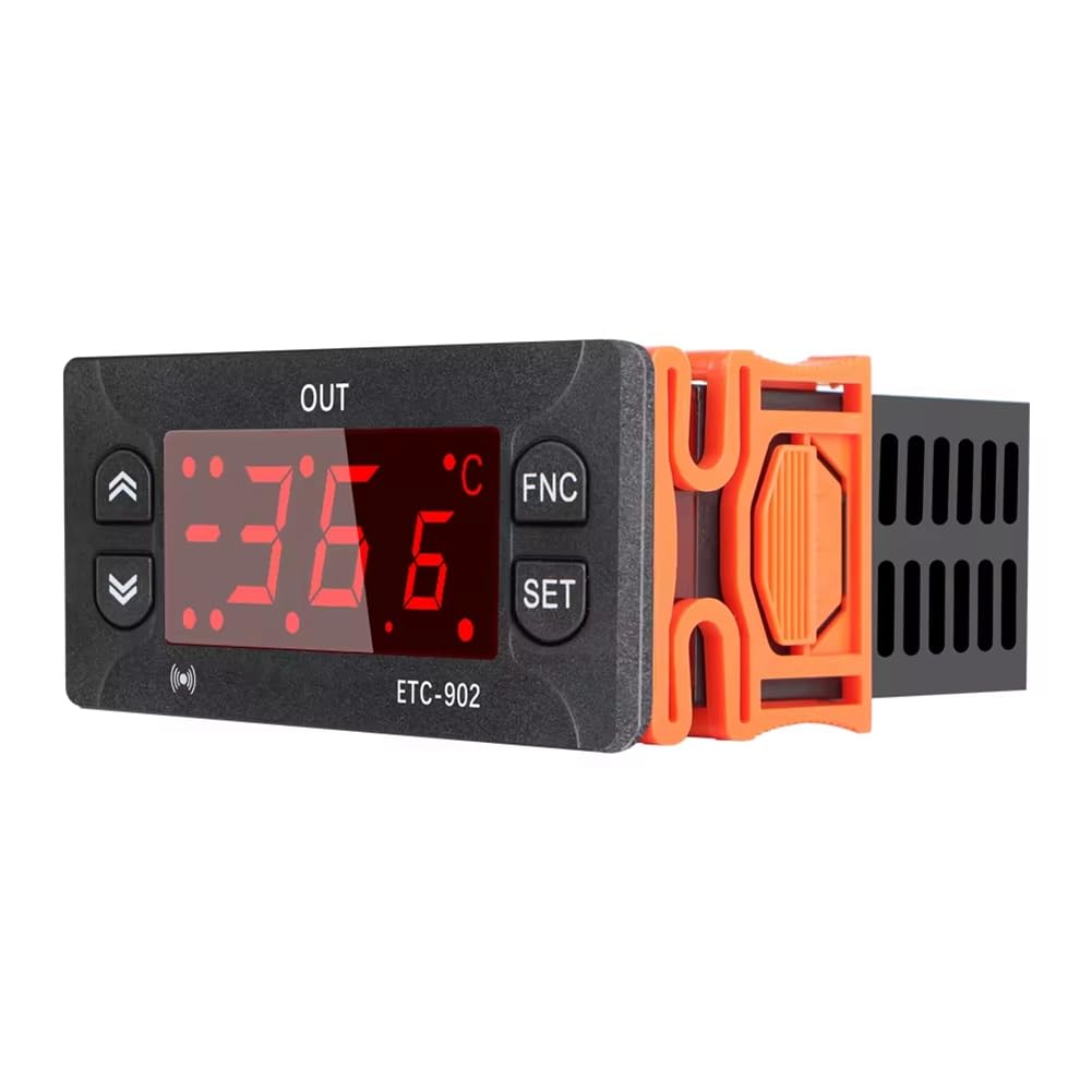 Suoumwa As Shown Etc-902 220V Ac Digital Temperature Controller Thermostat Thermoregulator Incubator With High Sensor