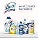 Lysol Click Gel Automatic Toilet Bowl Cleaner, Toilet Gel Stamp, Toilet Freshener, Bathroom Essentials, Refreshing Mango & Hibiscus Scent, 6 Count (Pack of 1)