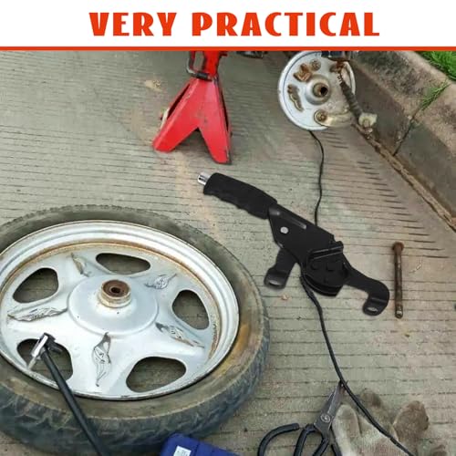 Palanca de freno delantera negra de acero y ABS para motos y triciclos eléctricos 7