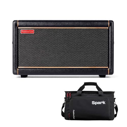 Positive Grid Spark2 �P�i�E�I�ׂ�A�N�Z�T���[�Z�b�g Black �P�[�X�̂� �ǉ��A�N�Z�T���[�Ȃ� �M�^�[�A���v �x�[�X �G���A�R�Ή� 50W �|�W�e�B�u�O���b�h