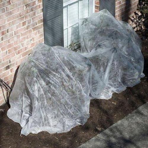 Harvest Guard Freeze Protection Plant Cover, Floating Frost Blanket for Outdoor Plants and Lawn Seed Germination, Reusable Garden Fabric Plant Cover Warmer for Harsh Weather (5' x 25') image 4