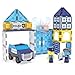 Magna-Tiles Police Station 35-Piece Magnetic Construction Set, The Original Magnetic Building Brand