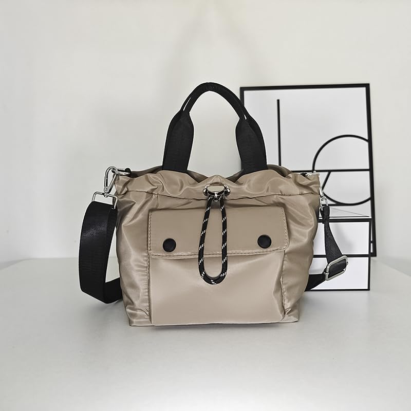 Casual Shoulder Bag Large Capacity Stylish Tote Handbag Adjustable Strap Versatile Sling Bag Summer Vacation Handbag4