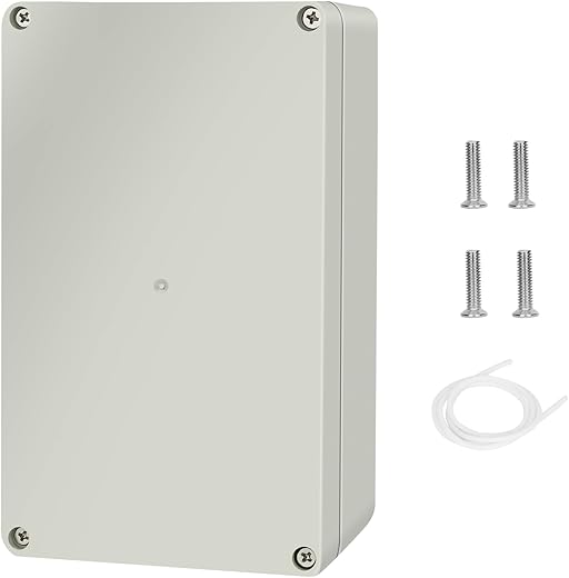 Anschlussdose, ABS Elektrisches Anschlusskästen,Wasserdichtes IP65 Abzweigkasten, DIY Kunststoff Fall,Gehäuse-Abzweigdose,Power…