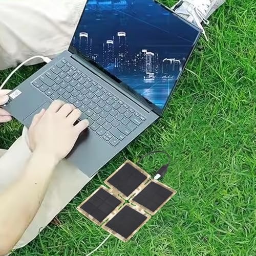 Panel de carga solar portátil de alta eficiencia y diseño plegable multifuncional 8