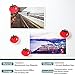 Janvelle 8PCS Tomatoes Fridge Magnets,Cute Fruit Refrigerator Decorative Magnet Set,1.55 inch Medium Size,Cartoon Style Tomato Food Funny Magnets