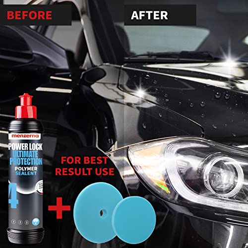 Menzerna “Power Lock Ultimate Protection” Polymer Sealent For Deep Shine And Protection I Polymer Paint Sealant For All Clear Car Paints I Top Coat For Maximum Protection Against Environmental Impacts I 8 Fl Oz. #TOP3