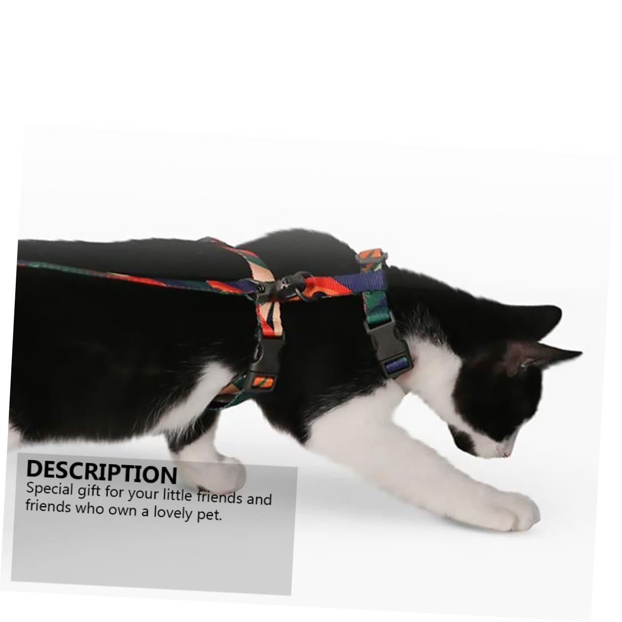 FOMIYES 3piezas De Arnés Tipo para Gatos Diseño Antideslizante y para Paseos Material Seguridad Al Caminar