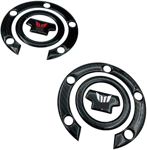 Miniatura 3 de Adhesivo para tanque de combustible de motocicleta, calcomanía de protección antideslizante de fibra de carbono para Y&AMAHA MT03 MT07 MT09 MT10