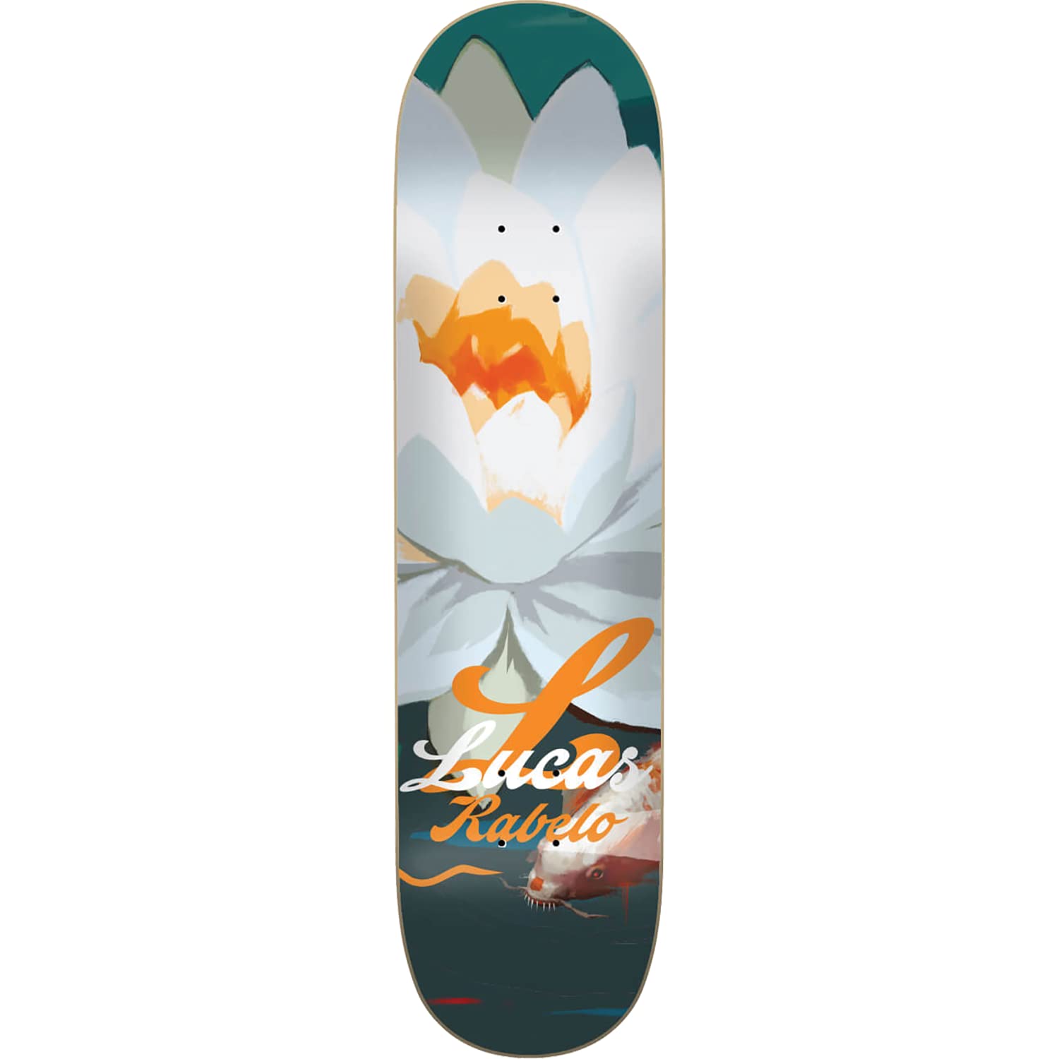 Flip Rabelo Flower Power Skateboard Deck -8 1 - Assembled AS Complete Skateboards